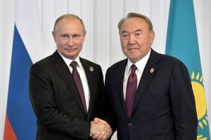 Путин и Назарбаев подписали план совместный действий двух стран